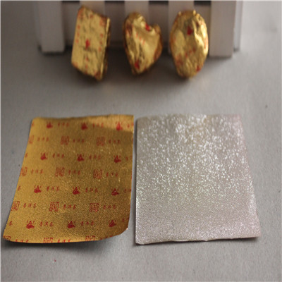金色茶叶包装铝箔纸 食品糖果巧克力包装锡纸 小沱茶包装纸锡箔纸